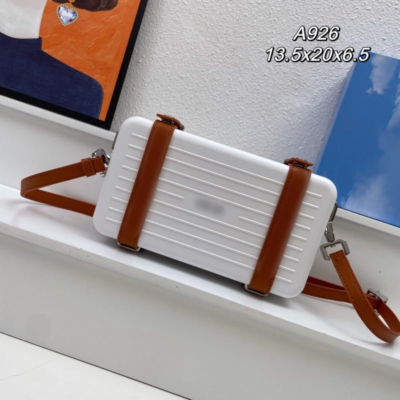 2025 Joint Luggage Case High Color Value Internet Popular Hard Shell Crossbody Small Bag Shoulder Box Handbag Unisex - Image 5